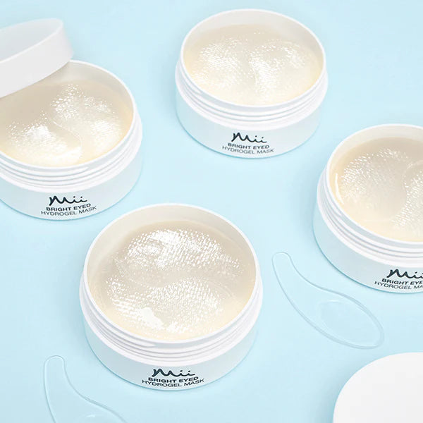 Bright eyed hydrogel mask