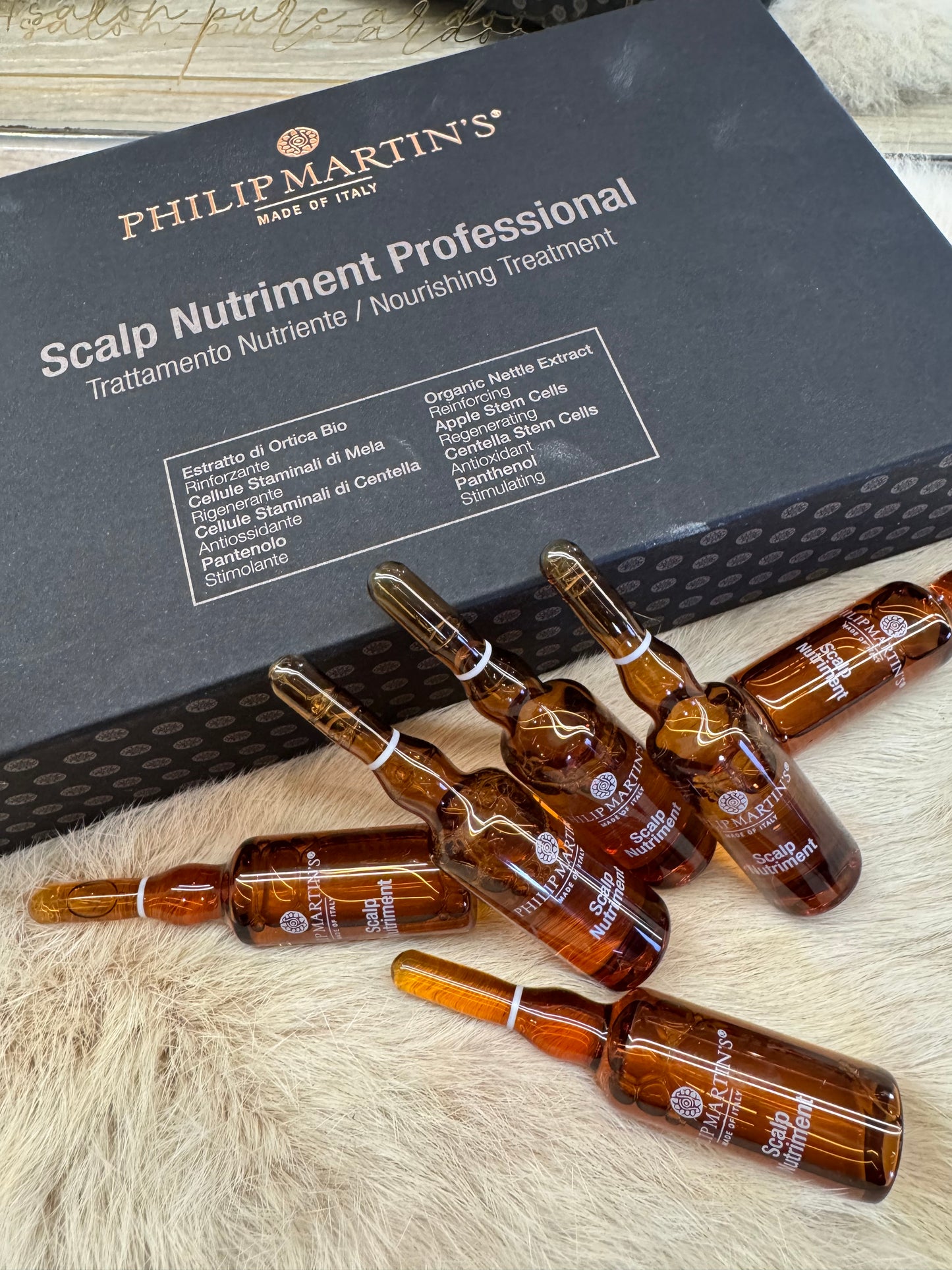 Philip Martin's Hair Care Scalp Nutriment Ampoules 10x 3ml